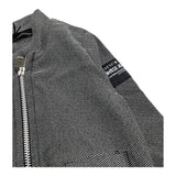 DANIELE ALESSANDRINI felpa tinta unita con zip Nero per Neonato 1291F00076 NERO DANIELE ALESSANDRINI 