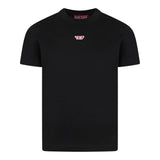 Diesel T-Shirt Girocollo Tinta Unita con Stampa per Bambino J02237XX NERO DIESEL 