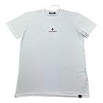 Zu+Elements T-Shirt Girocollo Tinta Unita con Stampa per Bambino ZU1608 BIANCO ZU+ELEMENTS 