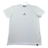 Zu+Elements T-Shirt Girocollo Tinta Unita con Stampa per Bambino ZU1608 BIANCO ZU+ELEMENTS 