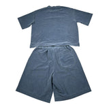 Il Gufo Completo 2 Pezzi T-Shirt-Bermuda Tinta Unita per Bambino P25DP537N0107 BLU IL GUFO 