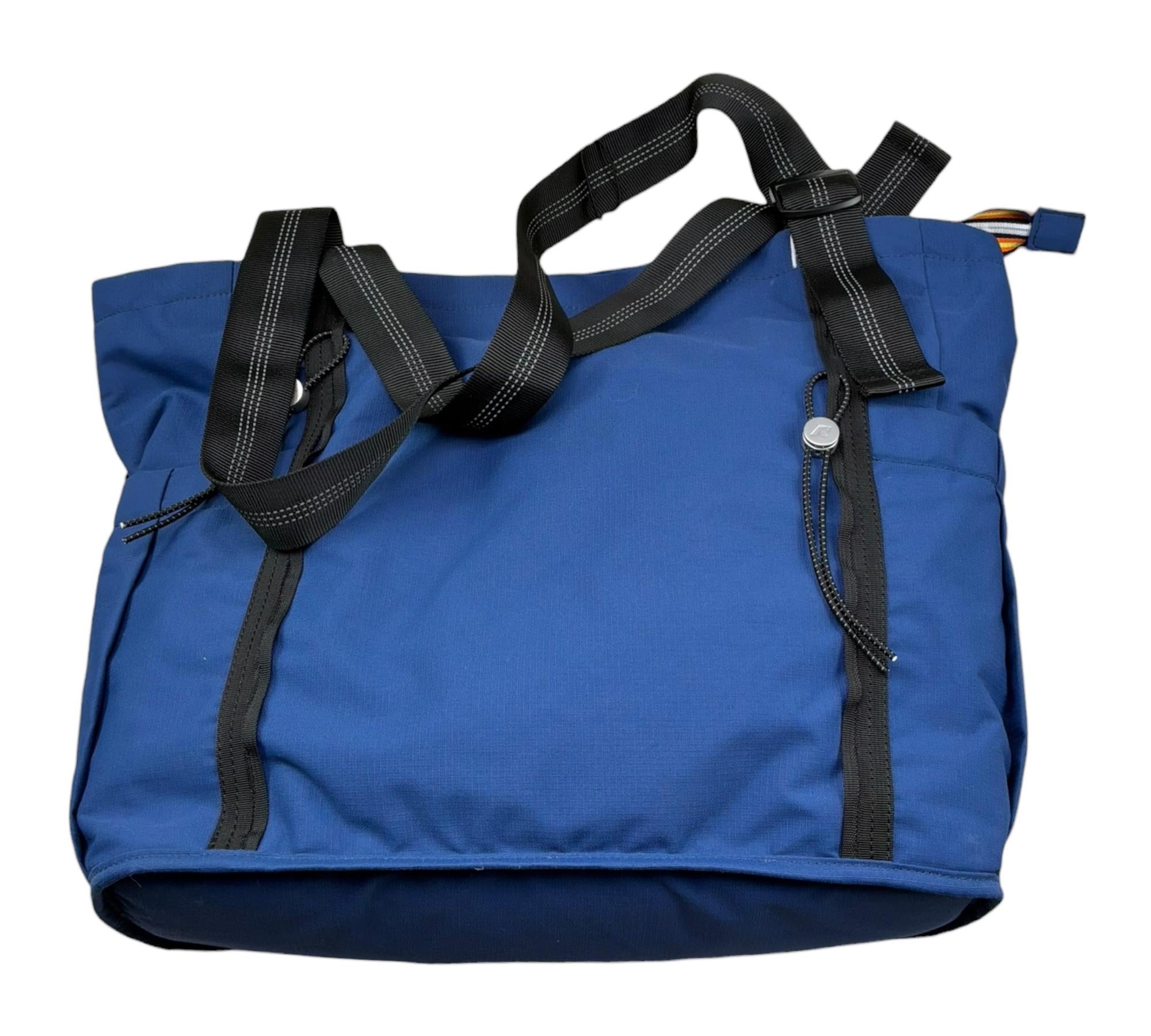 K-Way Borsa Tinta Unita con Logo per Bambina K71437W BLU K-WAY 