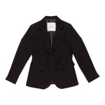 LU LU BY MISS GRANT giacca tinta unita monopetto Nero per Bambina LL3047 NERO LU LU BY MISS GRANT 