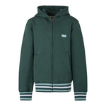 LEVI'S felpa con zip e cappuccio tinta unita con logo Verde per Bambino 8EL158 VERDE LEVI'S 
