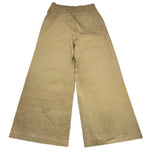 Maison Margiela Pantalone Mod Palazzo Tinta Unita Con Elastico In Vita Biscotto Per Bambina
