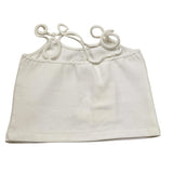 Twinset Top Tinta Unita con Logo per Bambina 251GJ2570 BIANCO TWINSET 