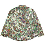 Etro Giubbino In Denim Stampa Fantasia Multicolor Per Bambina