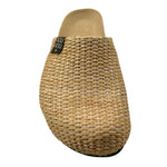 Dou Dou Ciabatta Tinta Unita In Paglia per Bambina BIRKY499 BEIGE DOU DOU 