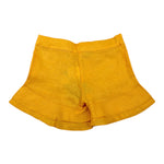 La Stupenderia Short Tinta Unita con Fantasia A Righe per Bambina TJBR72X GIALLO LA STUPENDERIA 