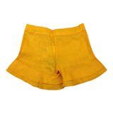 La Stupenderia Short Tinta Unita con Fantasia A Righe per Bambina TJBR72X GIALLO LA STUPENDERIA 