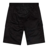 Calvin Klein Bermuda Tinta Unita Con Elastico In Vita Nero Per Bambina