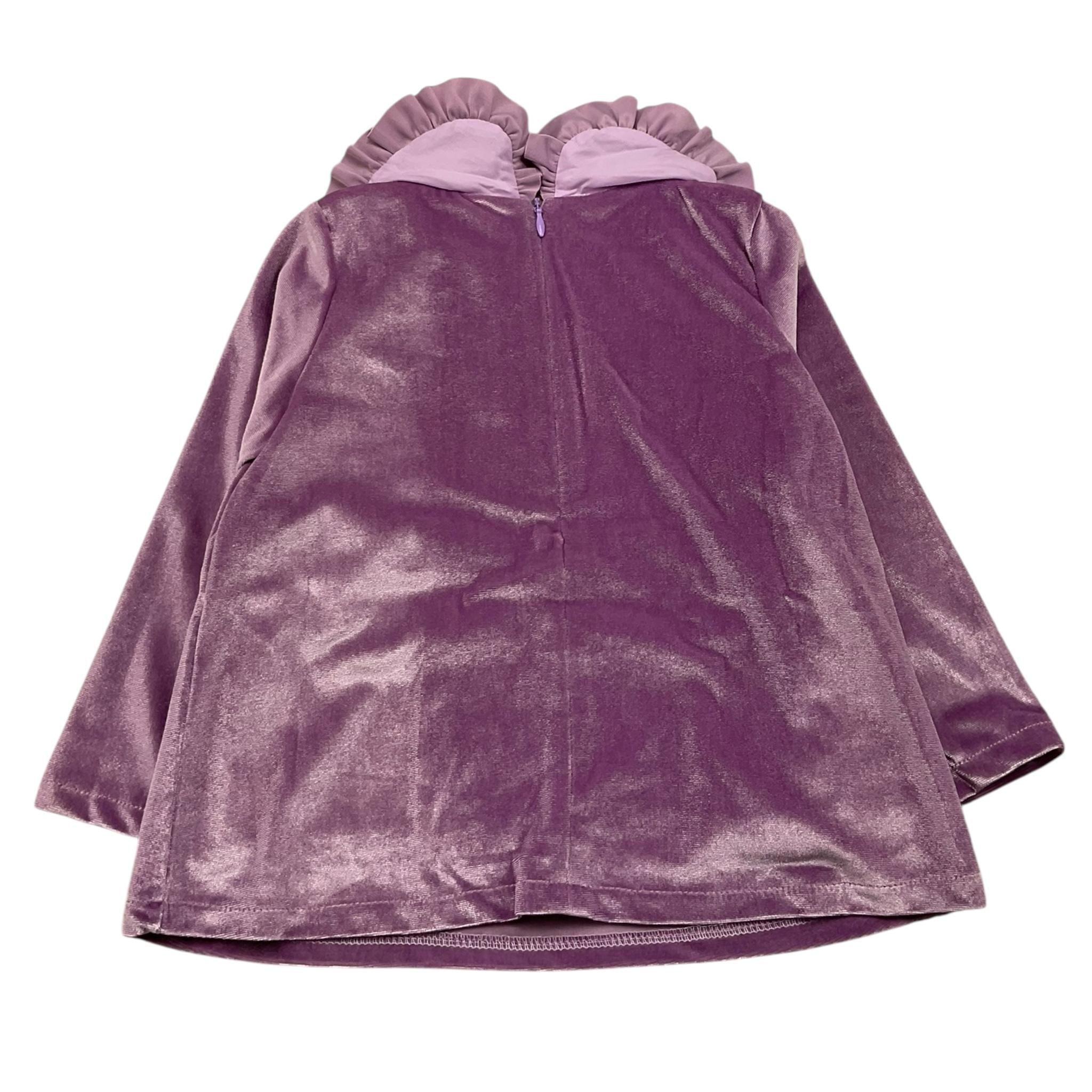 NANAN shirt manica lunga tinta unita in velluto Lilla per Neonata I2345948N LILLA NANAN 