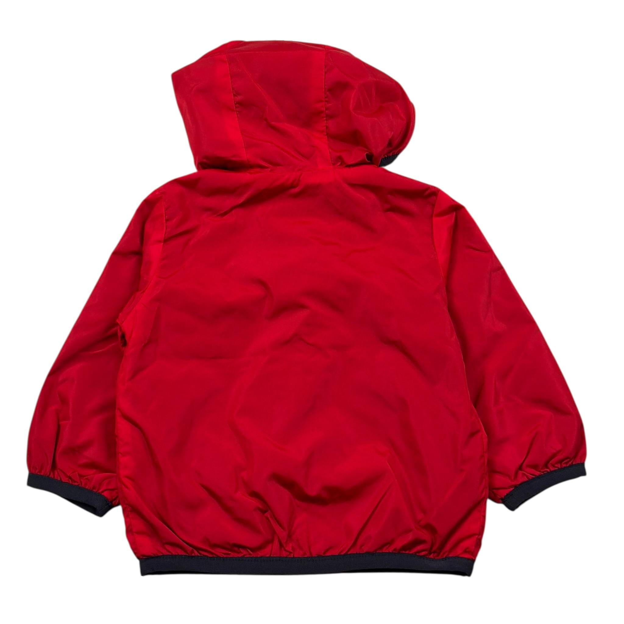 Jeckerson Giubbino Tinta Unita con Zip E Cappuccio per Neonato JN4015 ROSSO JECKERSON 