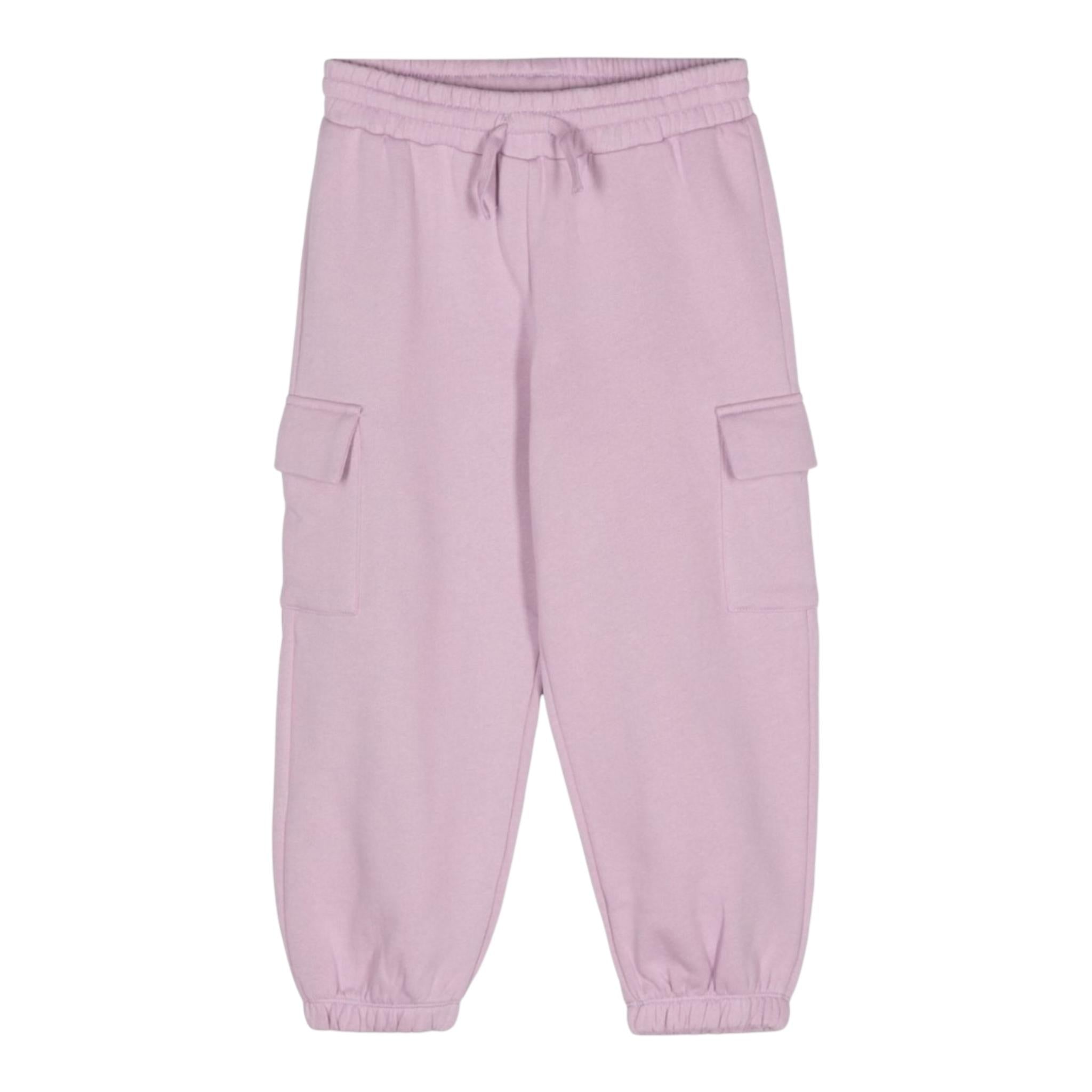 STELLA McCARTNEY pantalone modello tuta tinta unita con elastico in vita Rosa per Bambina TV6E10 ROSA STELLA McCARTNEY 