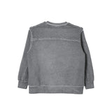 N°21 felpa tinta unita girocollo con stampa Grigio per Bambino N21970 GRIGIO N°21 