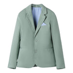 Sarabanda Giacca Tinta Unita con Bottoni per Bambino 0B665X VERDE ACQUA SARABANDA 