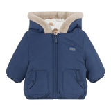 MAYORAL giubbino reversibile bicolore con cappuccio e zip Bianco/blu per Neonato 2457 BIANCO/BLU MAYORAL 