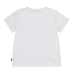 Levi'S T-Shirt Girocollo Tinta Unita con Logo per Neonato 6EM318 BIANCO LEVI'S 
