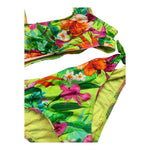 Banana Moon Costume 2 Pezzi Fascia-Slip Tinta Unita con Fantasia per Bambina JZO07 VERDE BANANA MOON 