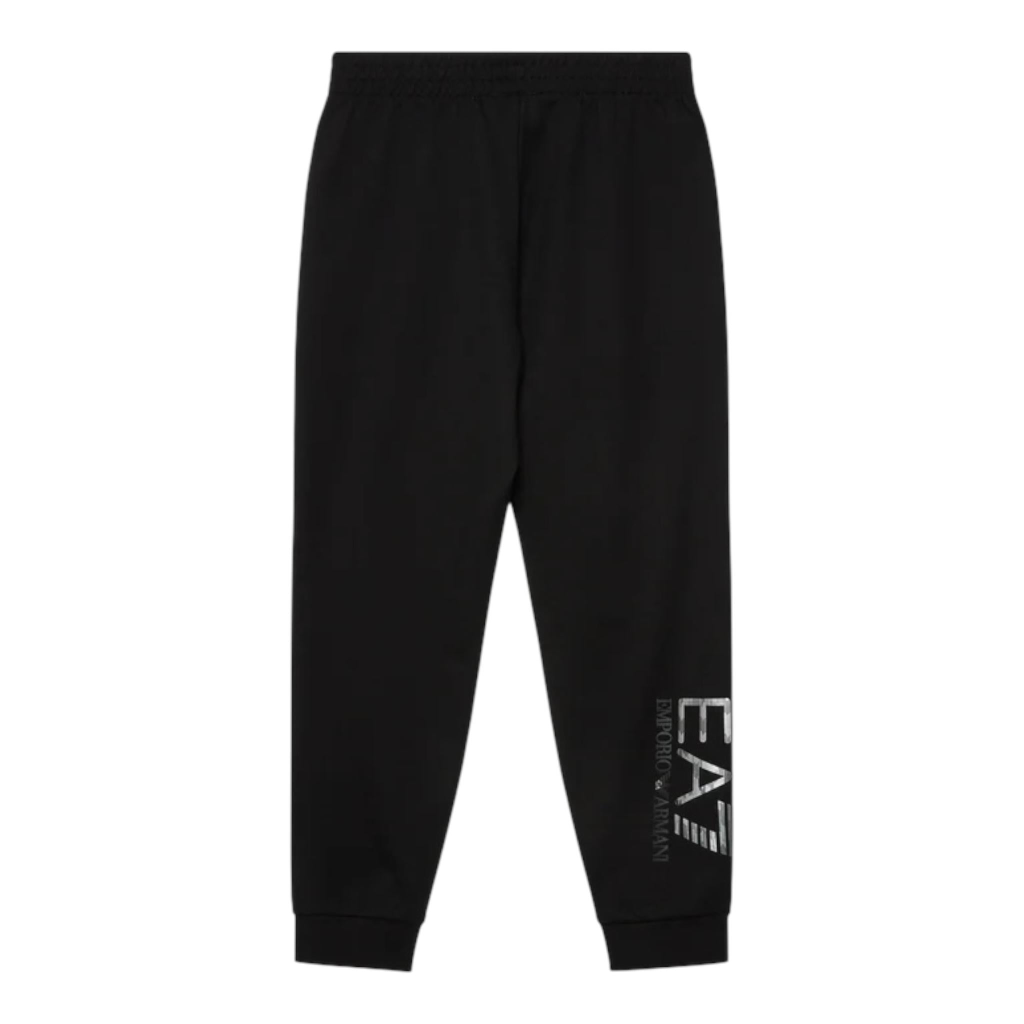 EMPORIO ARMANI completo 2pz felpa-pantalone Nero per Bambino 6RBV55 NERO EMPORIO ARMANI 