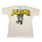 Disclaimer T-Shirt Girocollo Tinta Unita con Stampa per Bambino 25EDK58437 BIANCO DISCLAIMER 