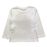 GUESS shirt girocollo tinta unita con stampa in contrasto Bianco per Bambina N4BI12I3Z14 BIANCO GUESS 