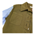 VICOLO abito manica lunga con finto gilet Verde/azzurro per Bambina 3141V00049X VERDE/AZZURRO VICOLO 