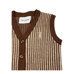 TRUSSARDI gilet tinta unita  Marrone per Bambino TBA25041GL MARRONE TRUSSARDI 