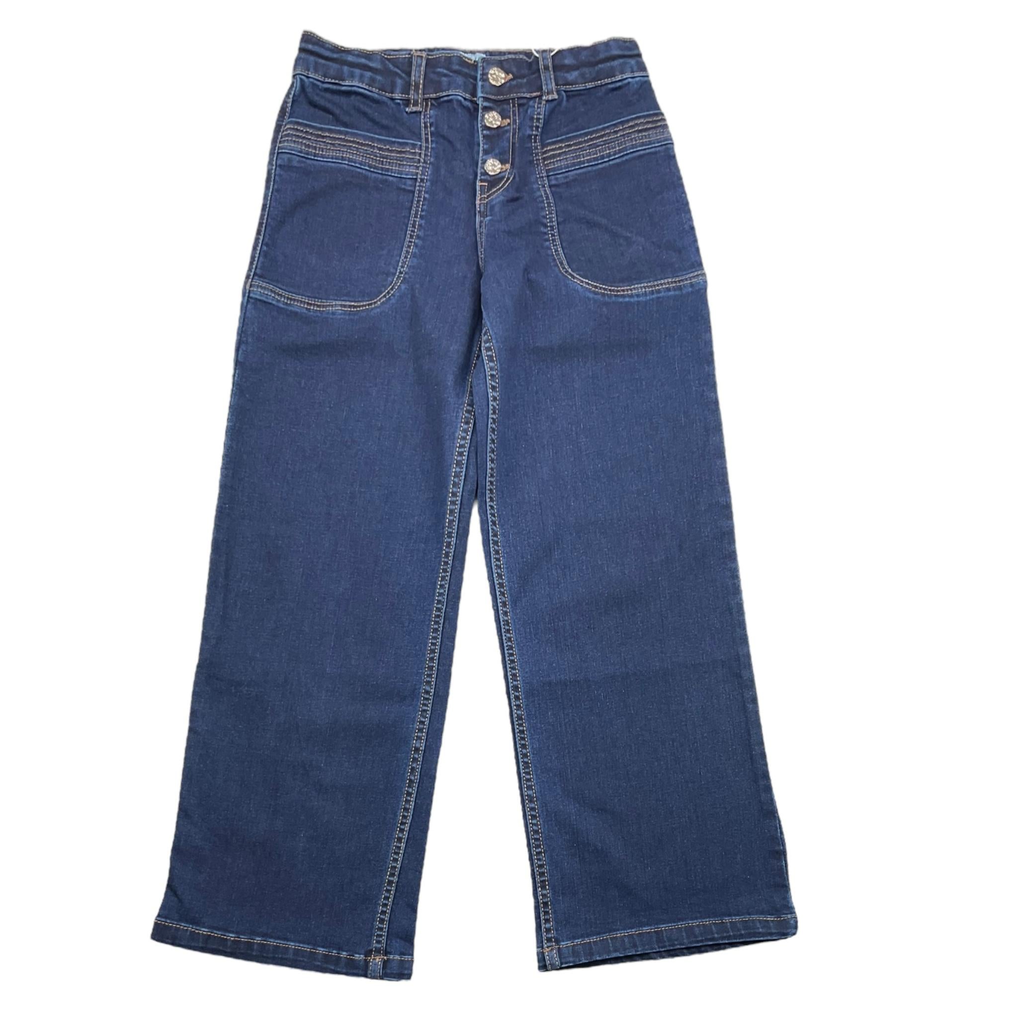 MAYORAL jeans tinta unita modello palazzo Blu per Bambina 4547XX BLU MAYORAL 