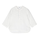 Il Gufo Camicia Manica Lunga Tinta Unita Collo Coreano per Bambino P25CL017L6006 BIANCO IL GUFO 