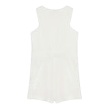 Patrizia Pepe Tutina Intera Tinta Unita per Bambina 7T0018 BIANCO PATRIZIA PEPE 