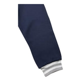 DETWELVE pantalone tuta tinta unita con elastici in contrasto Blu per Bambino CB654 BLU DETWELVE 