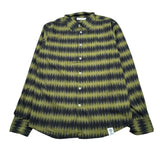 Paolo Pecora Camicia Manica Lunga Stampa Fantasia Verde per Bambino PP3702 VERDE PAOLO PECORA 