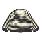 ZHOE & TOBIAH cardigan bicolore con fantasia a righe Bianco/nero per Neonata KTT19N BIANCO/NERO ZHOE & TOBIAH 