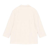 DOU DOU giacca tinta unita con brillantini Beige per Bambina DV2A14 BEIGE DOU DOU 