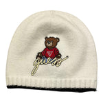 GUESS cappello tinta unita con stampa Panna per Bambino H4BZ09Z2QO0 PANNA GUESS 