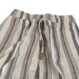 Manuel Ritz Pantalone Fantasia A Righe con Elastico In Vitaa per Bambino MR3047 BEIGE MANUEL RITZ 