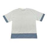 Dondup T-Shirt Girocollo Tinta Unita con Logo per Bambino DMTS033 BIANCO DONDUP 