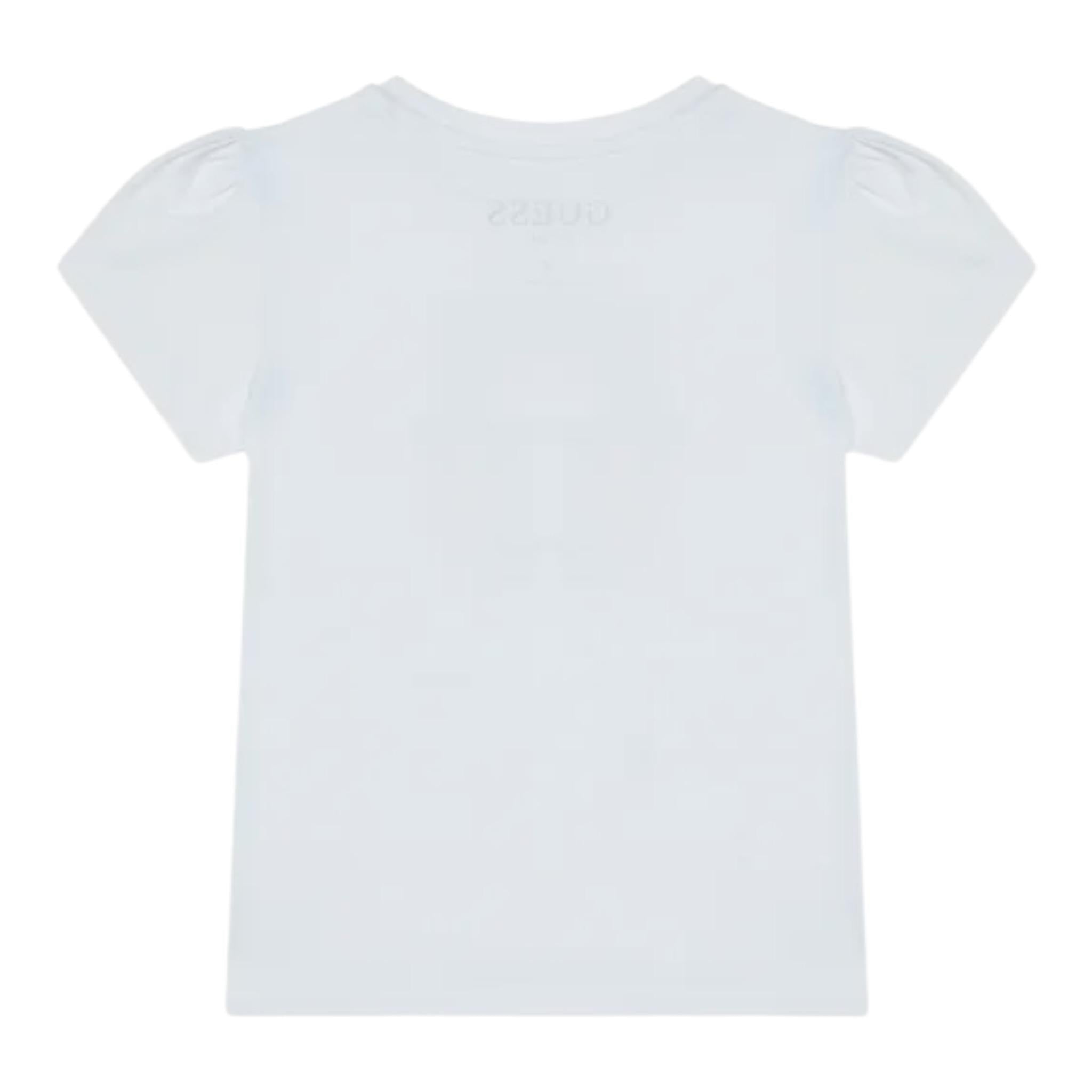 Guess Completo 2 Pezzi T-Shirt-Gonne per Bambina A5RG03K6YW0 BIANCO GUESS 