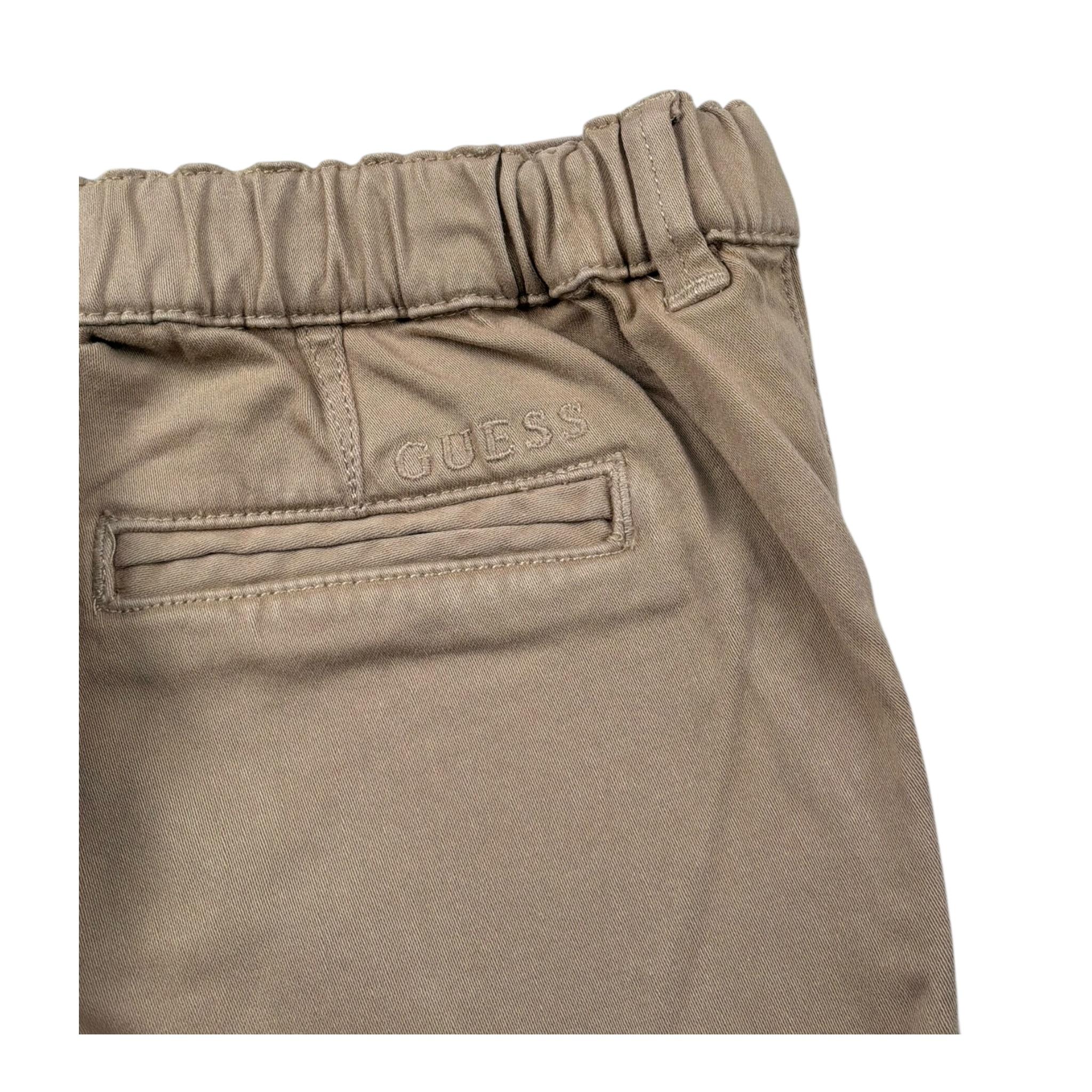 Guess Bermuda Tinta Unita con Elastico In Vita per Neonato I2RD00WEHD0X BEIGE GUESS 