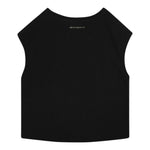 Michael Kors Canotta Tinta Unita con Borchie per Bambina R30283 NERO MICHAEL KORS 