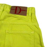 Dou Dou Short In Denim Tinta Unita per Bambina DW6P10Z VERDE DOU DOU 