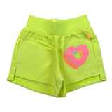 Billieblush Short Tinta Unita con Stampa per Neonata U21044XN GIALLO FLUO BillIEBLUSH 