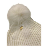 LE BEBE' cappello tinta unita con pon pon Bianco per Bambina LBG5509J BIANCO LE BEBE' 