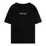 Barrow Kids T-Shirt Girocollo Tinta Unita con Stampa per Bambino S5BKJUTH072 NERO BARROW KIDS 