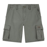 Levi'S Bermuda Tinta Unita con Girovita Regolabile per Bambino 9EM381 VERDE LEVI'S 