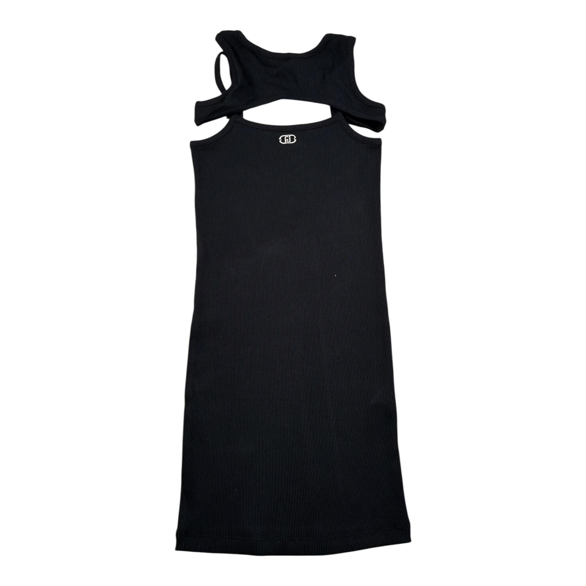 Liu Jo Abito tinta unita Giromanica Nero per Bambina GA5181X NERO LIU JO 