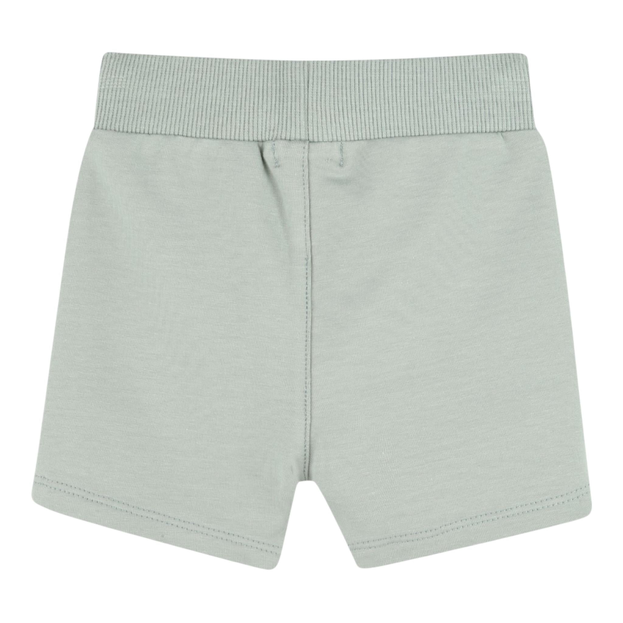 Timberland Bermuda Tinta Unita con Stampa per Neonato T60392 VERDE TIMBERLAND 