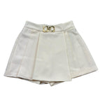 Marc Ellis Short Modello Gonna Tinta Unita per Bambina FCJSO01133X PANNA MARC ELLIS 