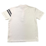 Yours Polo Mezza Manica Tinta Unita Con Profili In Contrasto Bianco Per Bambino